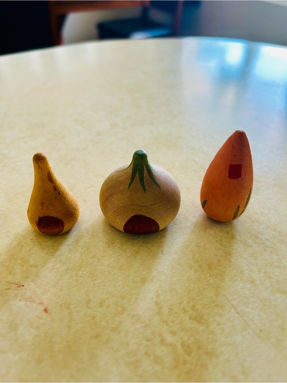 Grapat surprise pack of 3 wooden veggies